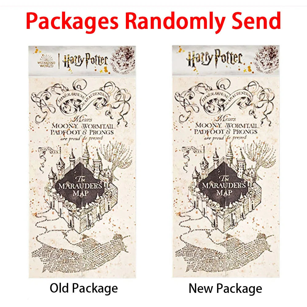Harry Potter Map Magic Academy Hogwarts Theme HD Full Version Expandable Stereoscopic Magic Treasure Hunt Map Birthdays Gifts